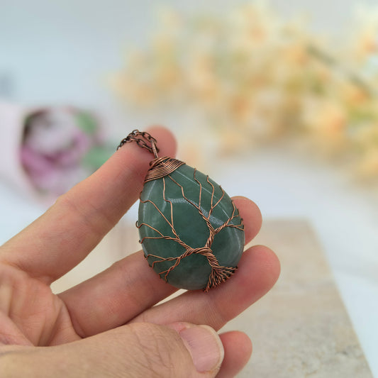 Zöld Aventurin nyaklánc