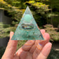 Zöld Aventurin Piramis