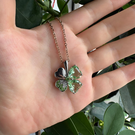 Fortuna Négylevelű Lóhere nyaklánc