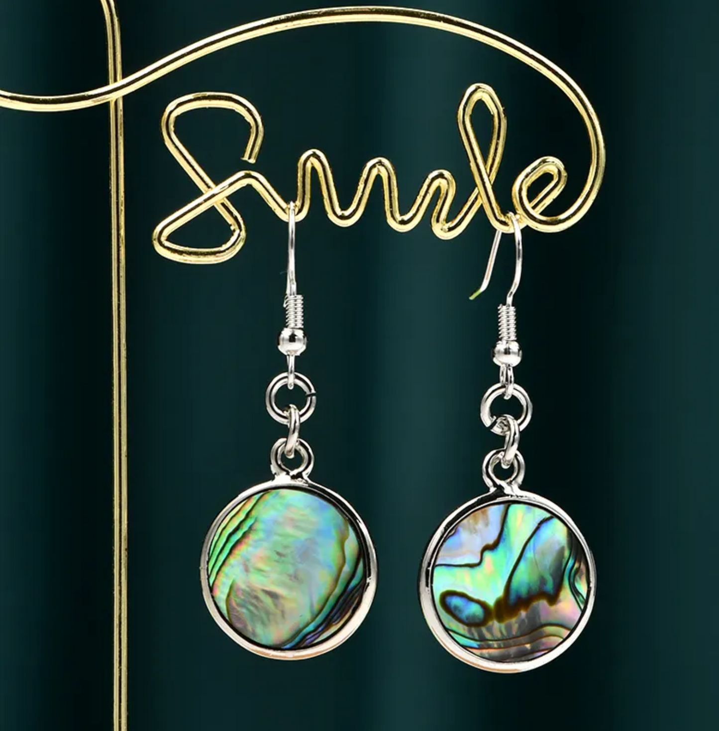 Abalone Kagyló fülbevaló