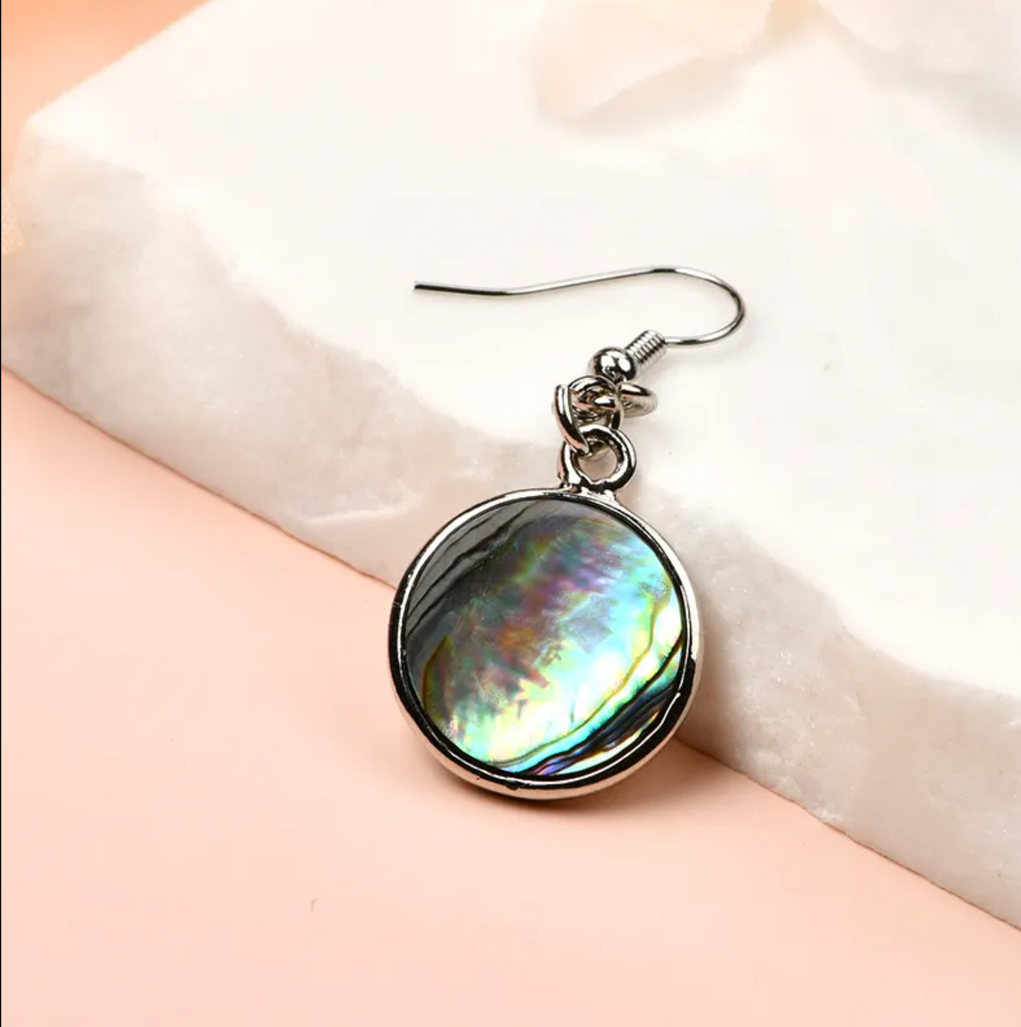 Abalone Kagyló fülbevaló