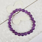 Ametiszt karkötő