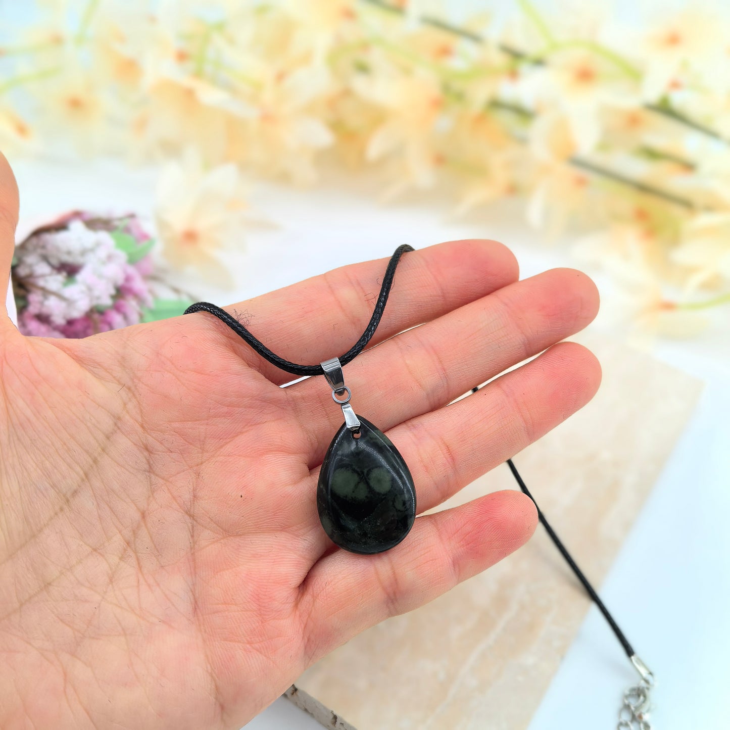 Kambaba Jáspis nyaklánc