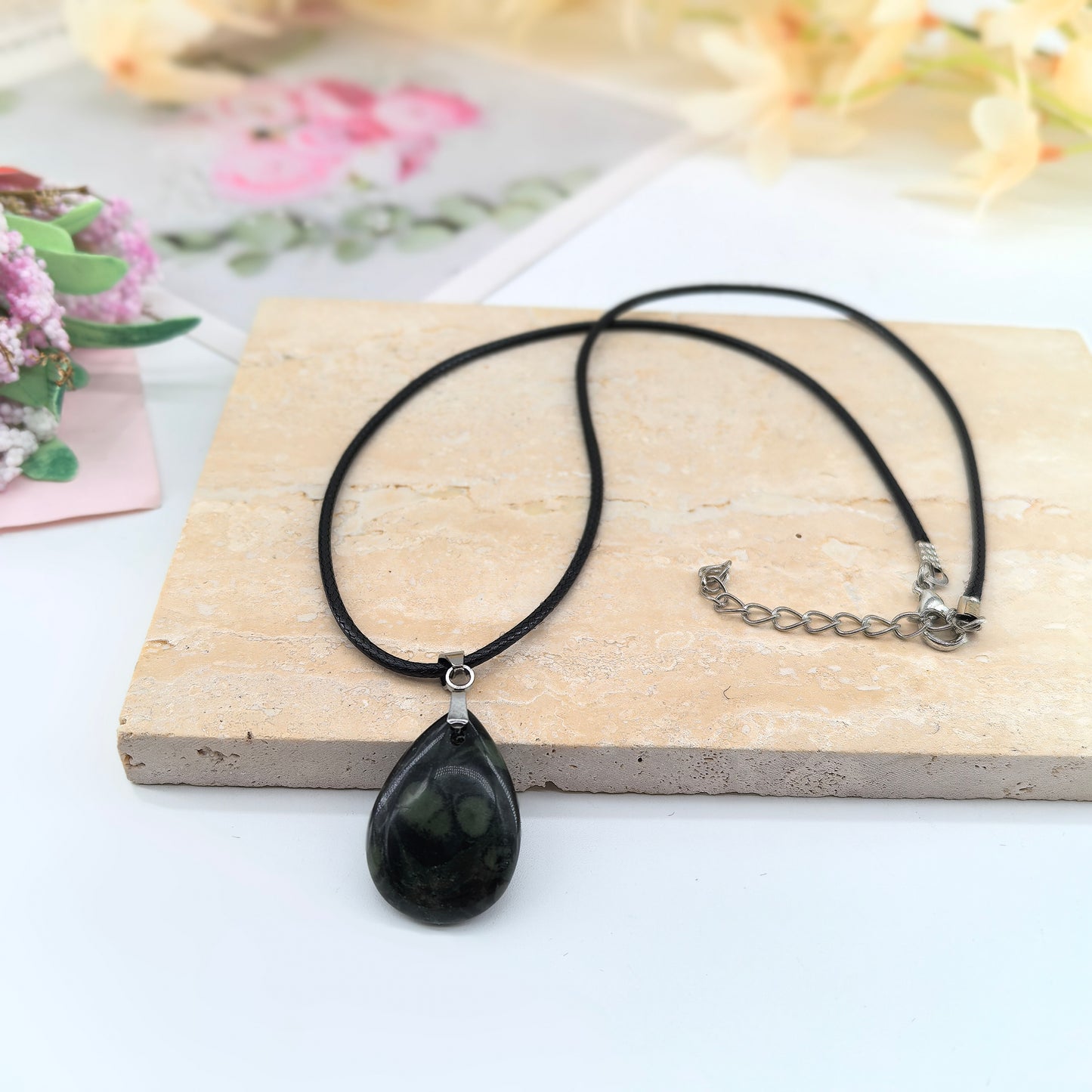 Kambaba Jáspis nyaklánc