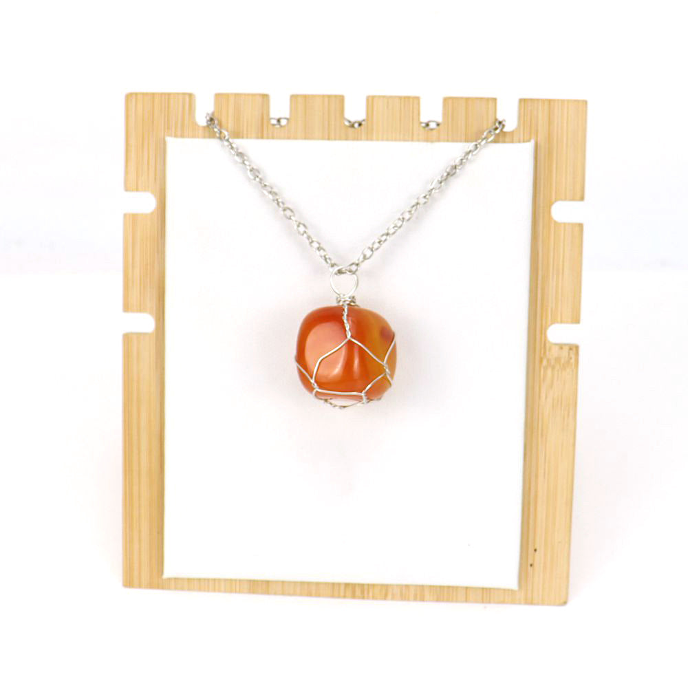 Karneol Marokkő nyaklánc