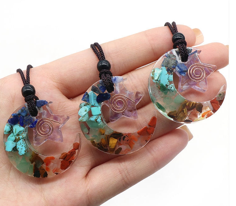 7 Chakra Orgonit Nyaklánc