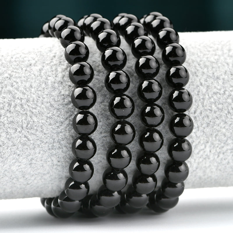 Fekete Turmalin Karkötő